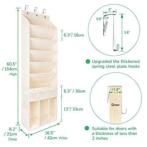 EZVERY enlarged bottom compartment storing tall boots and handbags for space-saving