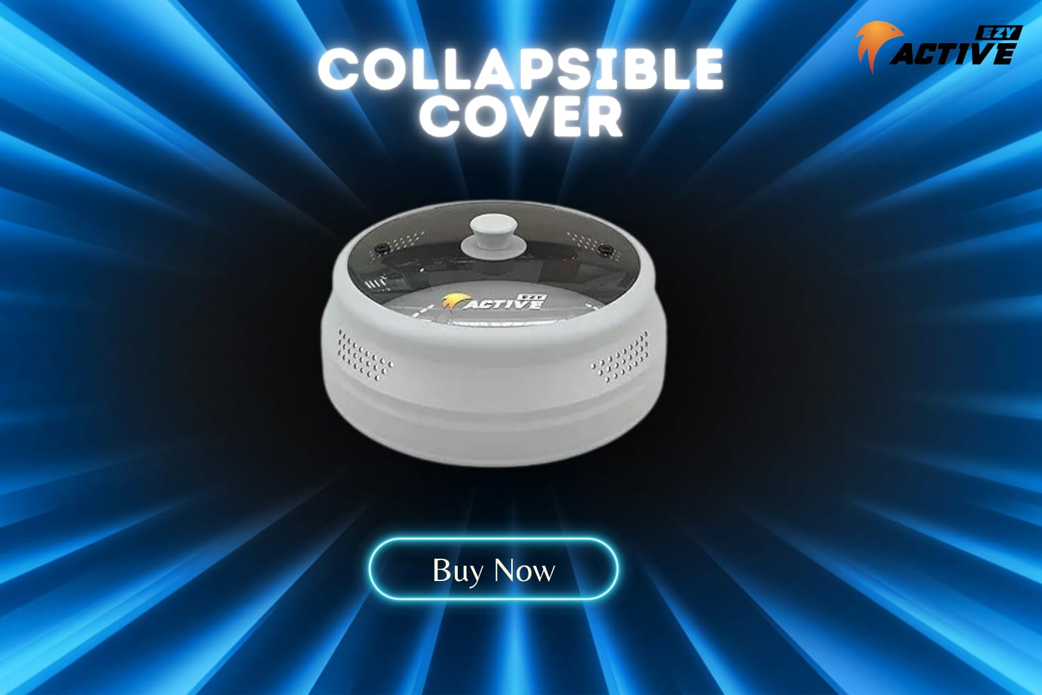 EZY ACTIVE collapsed flat profile for compact storage and space savings