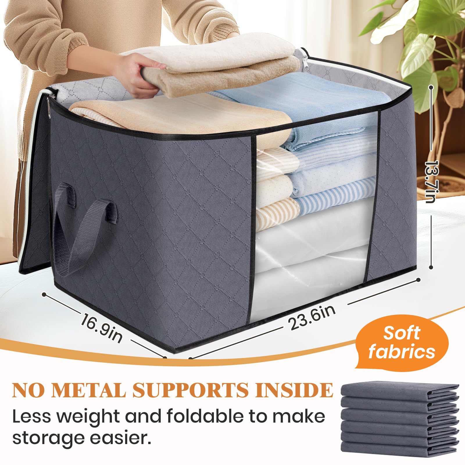 Fab totes fabric close-up showing breathable material benefit