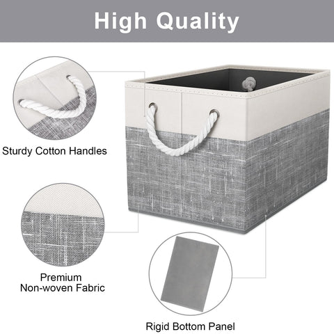 Fab totes interior base panel detail showing sturdy upright support