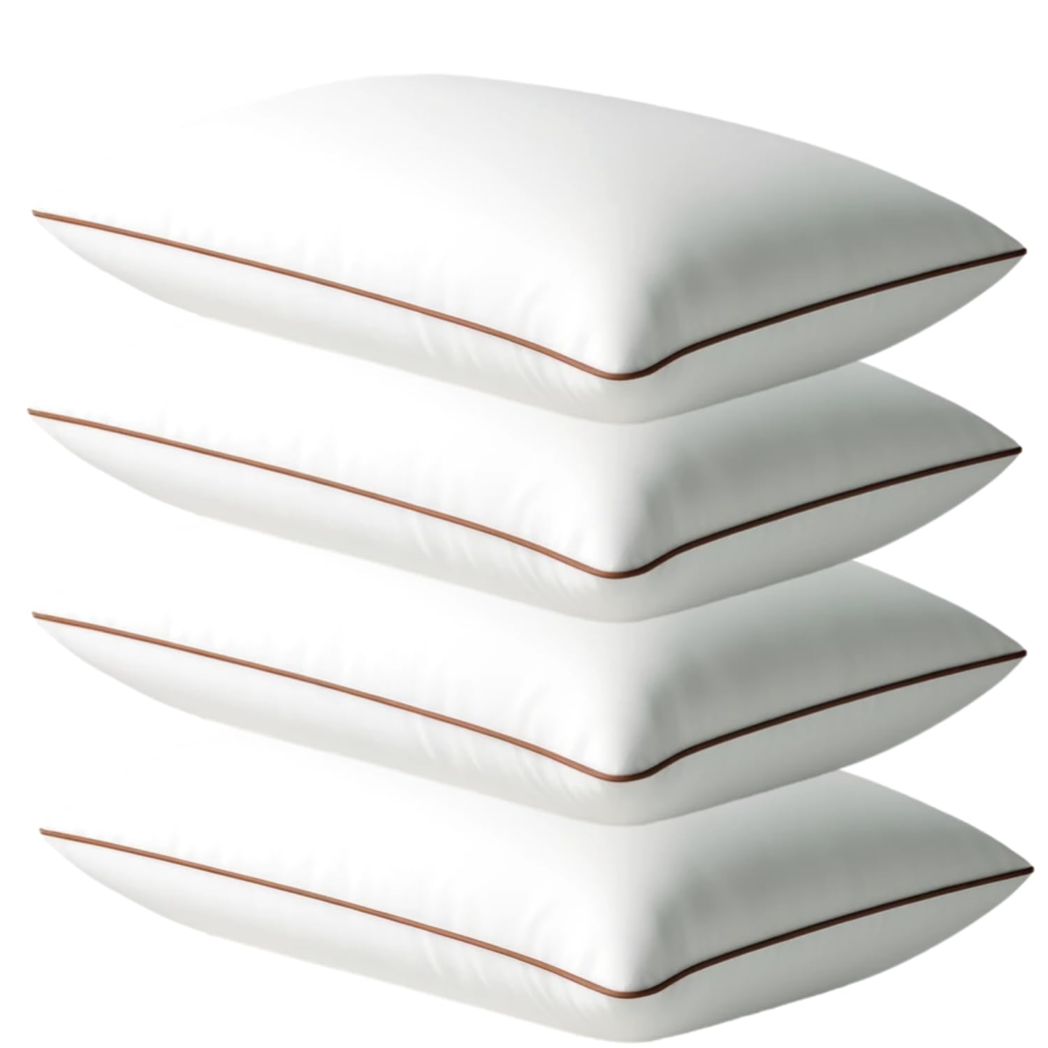 Fabornus front view of pillow pack shows neat finish and instant comfort