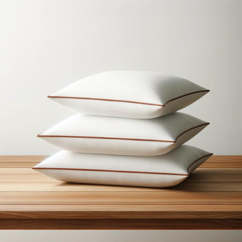 Fabornus pillow on bed with side sleeper benefit: neck support for alignment