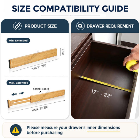 Fabsome divider organizing socks and underwear for quick access and visibility