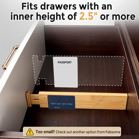 Fabsome installed in nursery dresser creating tidy sections for baby clothes