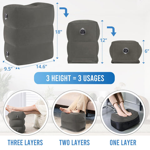 Fabuday scale comparison next to child legs illustrating real-size support