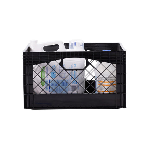 Factory Direct Partners crate in car trunk showing easy transport and durability