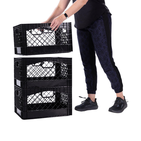 Factory Direct Partners side profile showing rectangular shape for efficient storage