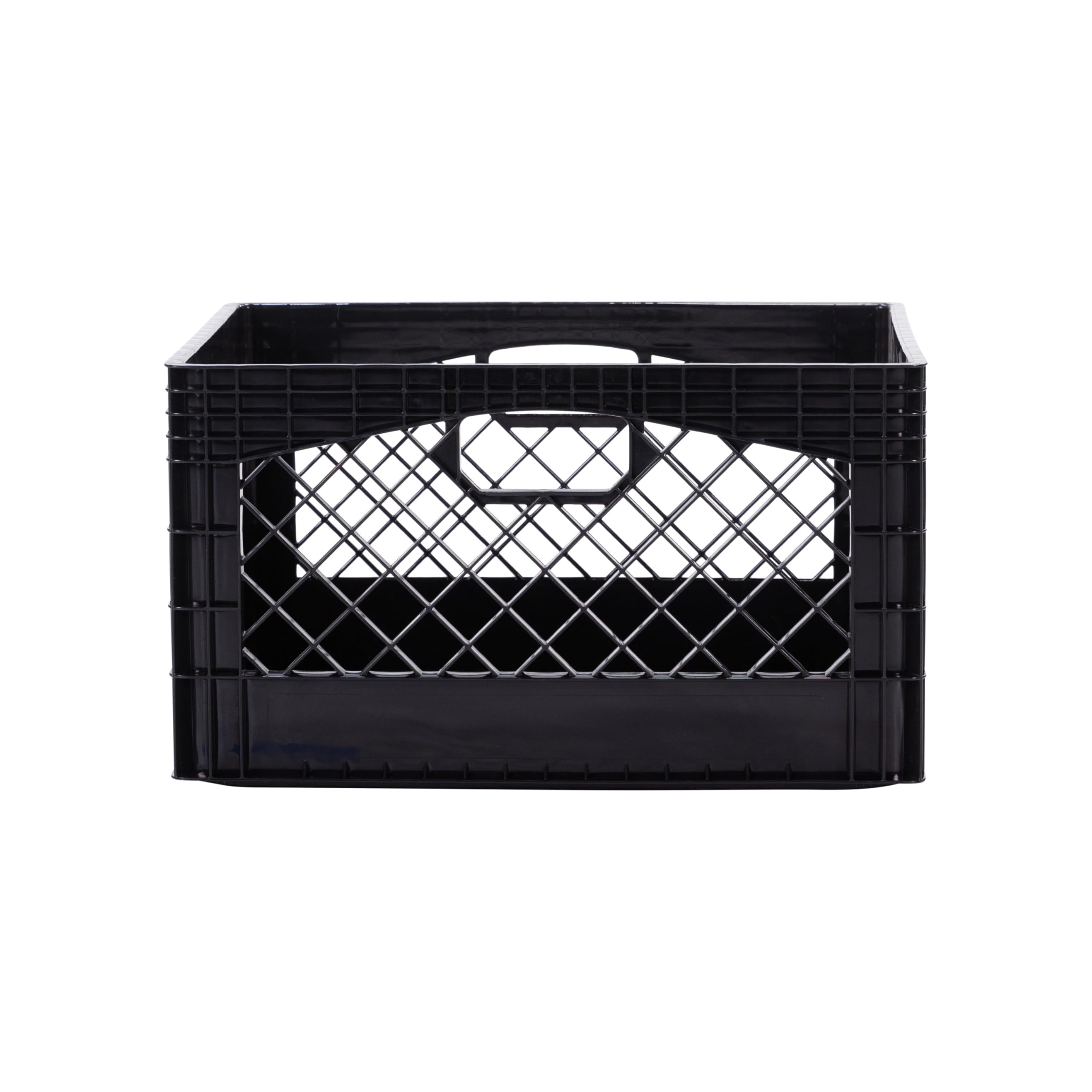 Factory Direct Partners crate beside binder illustrating 24-quart size comparison