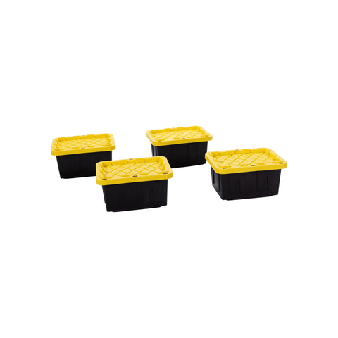 Factory Direct Partners front view of 4-pack tote set shows durable storage