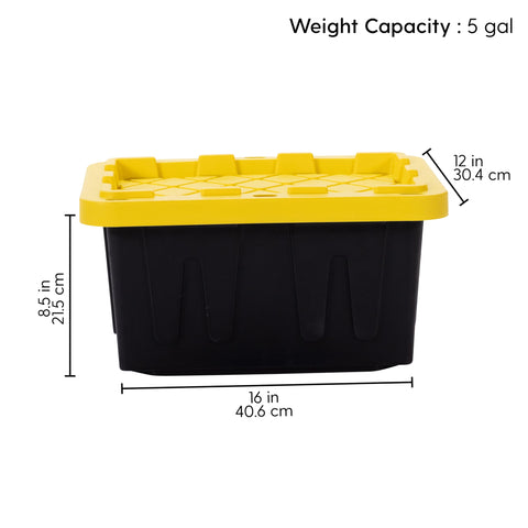 Factory Direct Partners nested totes showing space-saving storage when empty