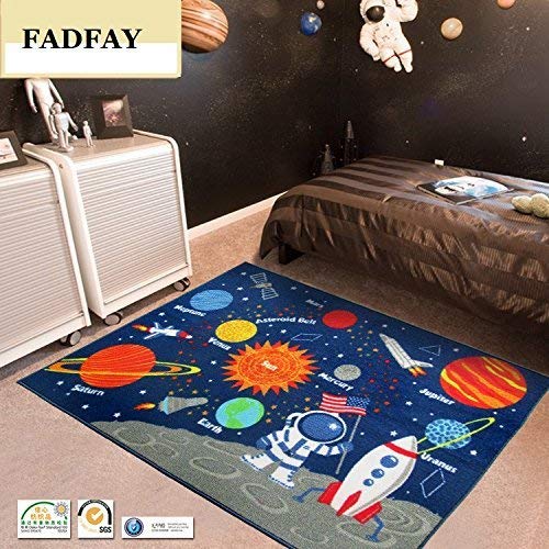 FADFAY rug rolled for storage showing lightweight portability and easy seasonal putaway