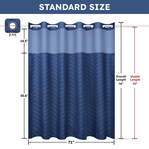 FADOTY curtain in a bathroom setting adding hotel-grade style and function