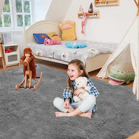 Fairblink rug corner showing anti-skid backing for stability on hard floors