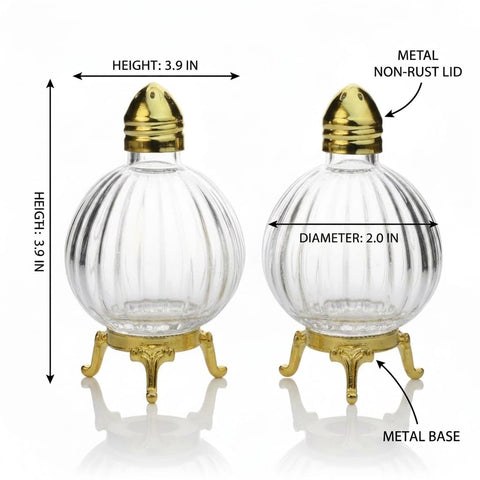 Fairturk detailed gold lid and threading for secure refilling