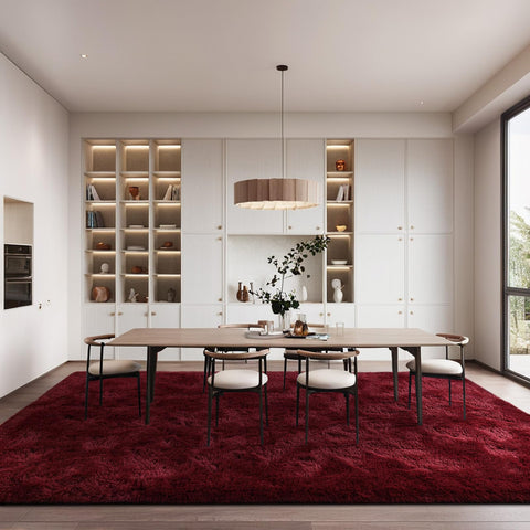 FALARK detailed edge stitching on rug for reinforced durability