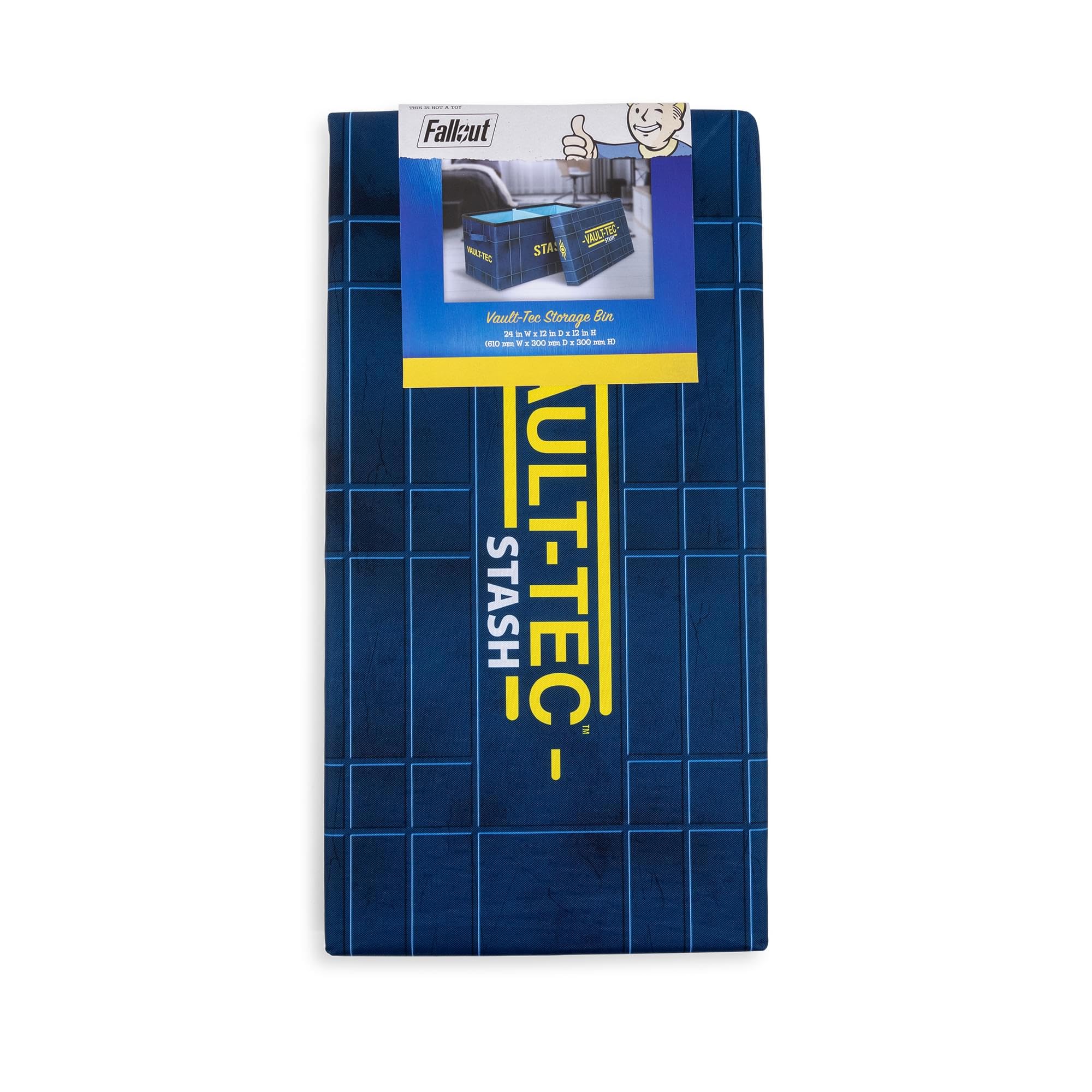 Fallout Vault-Tec placed under bed illustrating space-saving storage benefit