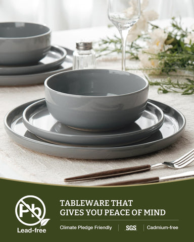 Famiware close-up of bowl texture highlighting speckled glaze and durable finish