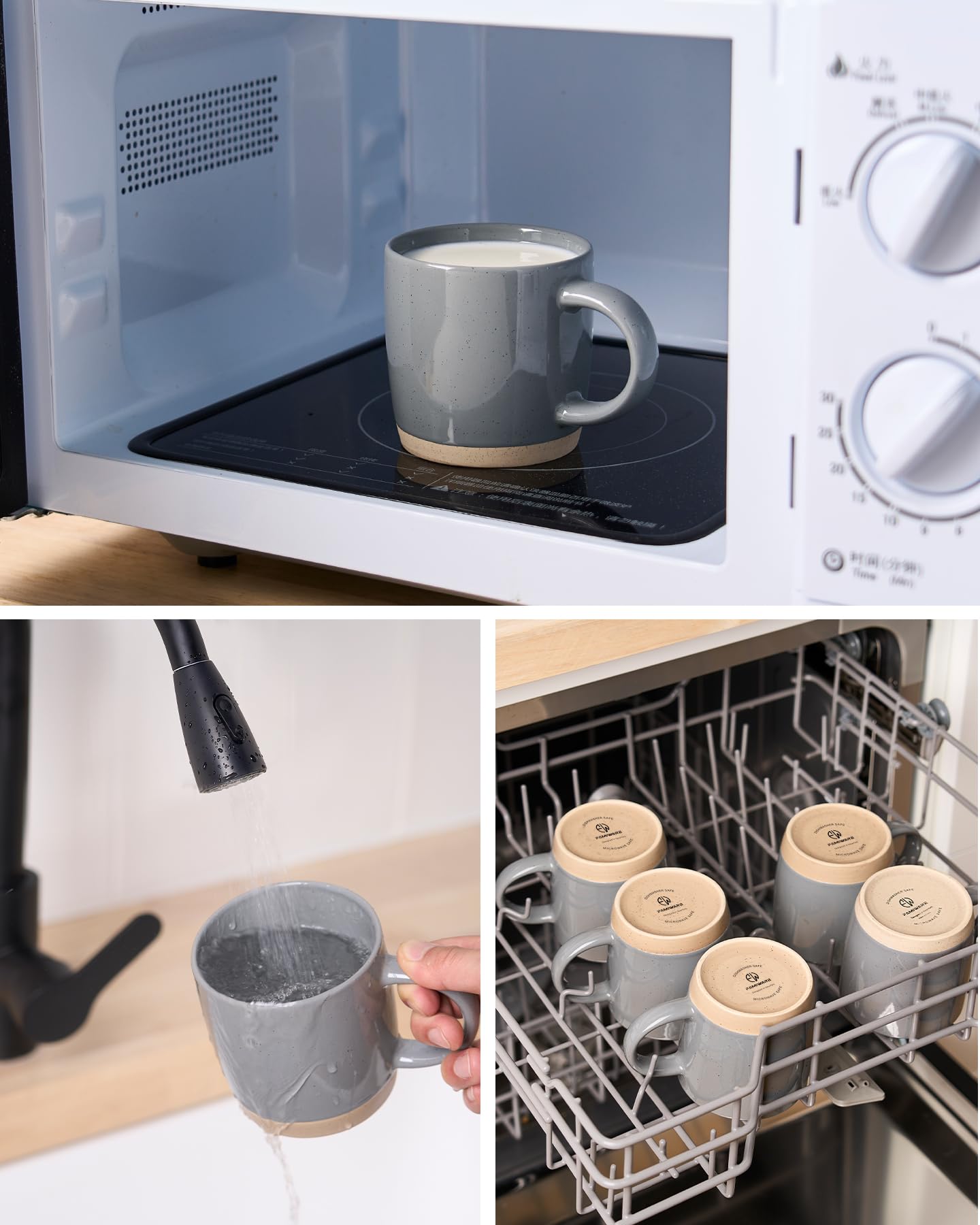 famiware mugs arranged at breakfast showing versatile everyday lifestyle benefit