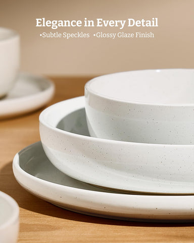 Famiware dinner plate served with food showing how dishes enhance presentation