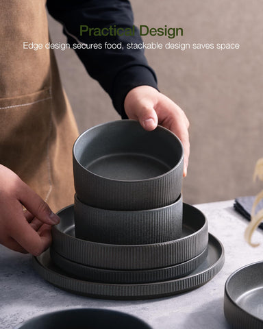 famiware bowl in use with soup demonstrating microwave reheating convenience