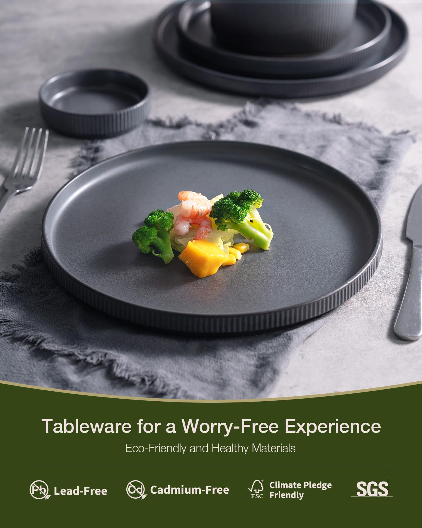 famiware stacked plates stored neatly in cabinet to save space
