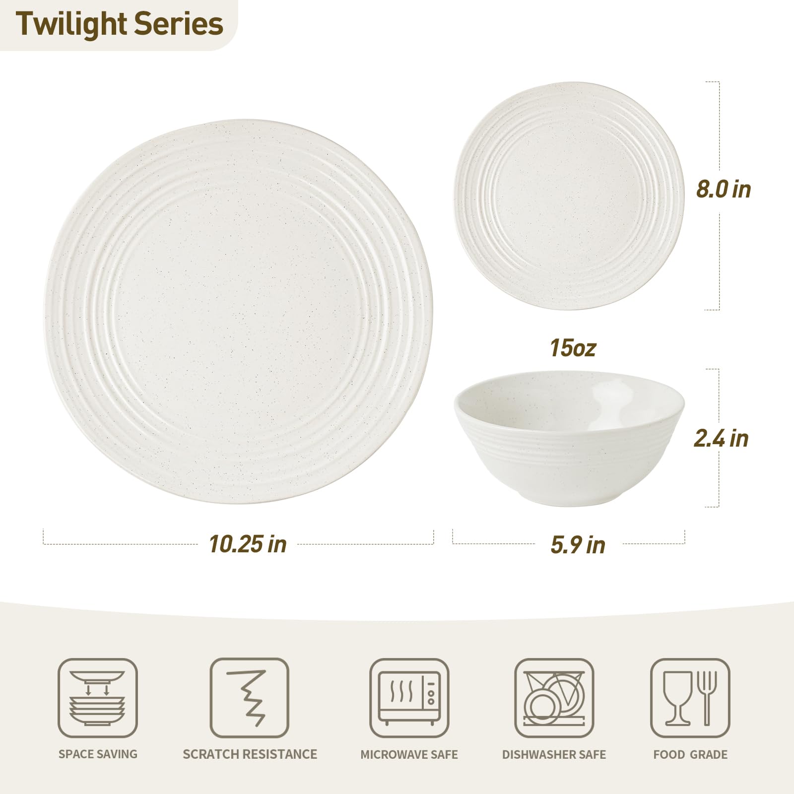 famiware embossed spiral detail highlighting textured pattern and visual interest