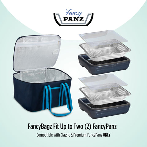 Fancy Panz handle detail with reinforced stitching for strong, reliable carrying