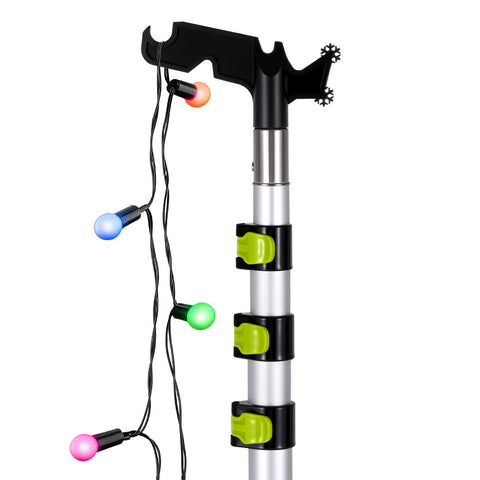FancyEagle front view fully extended showing reach and stability benefit