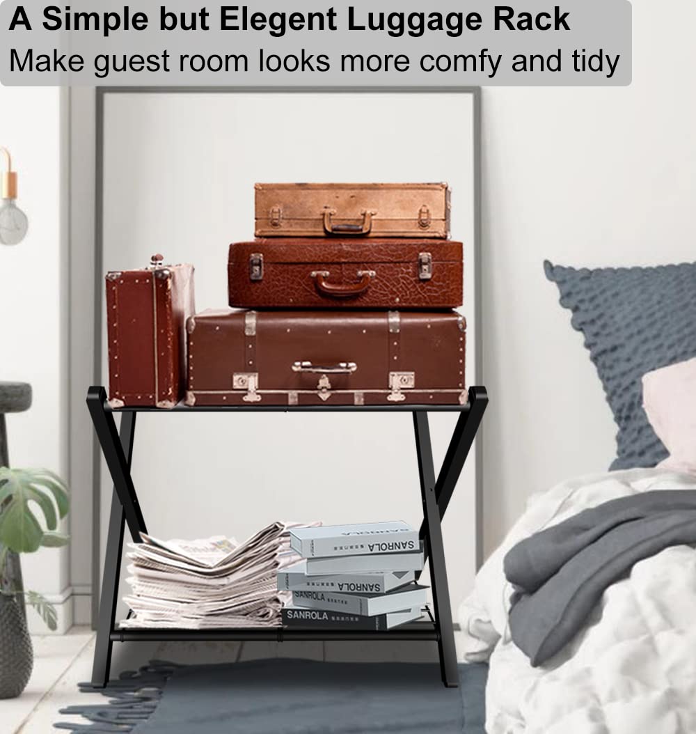 Fandature in a guest bedroom creating a tidy, professional presentation benefit