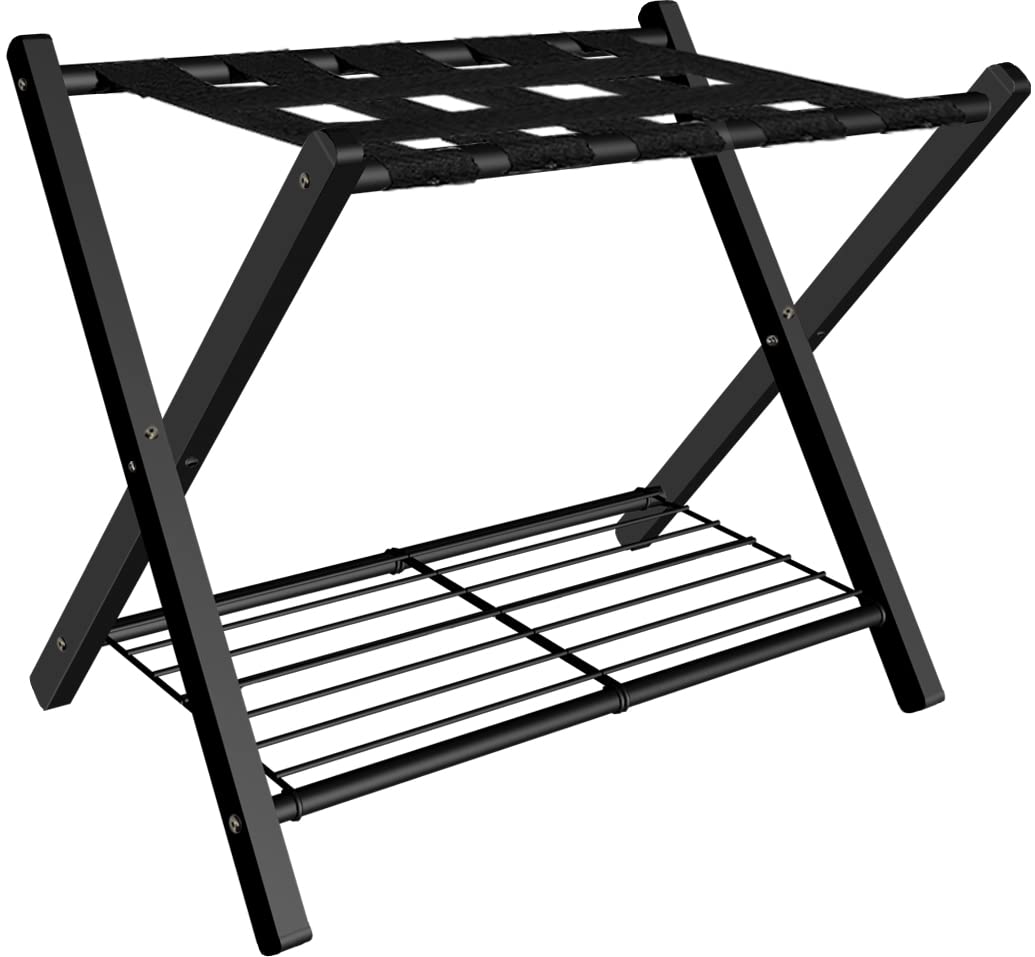 Fandature front view showing stable frame and tidy storage benefit
