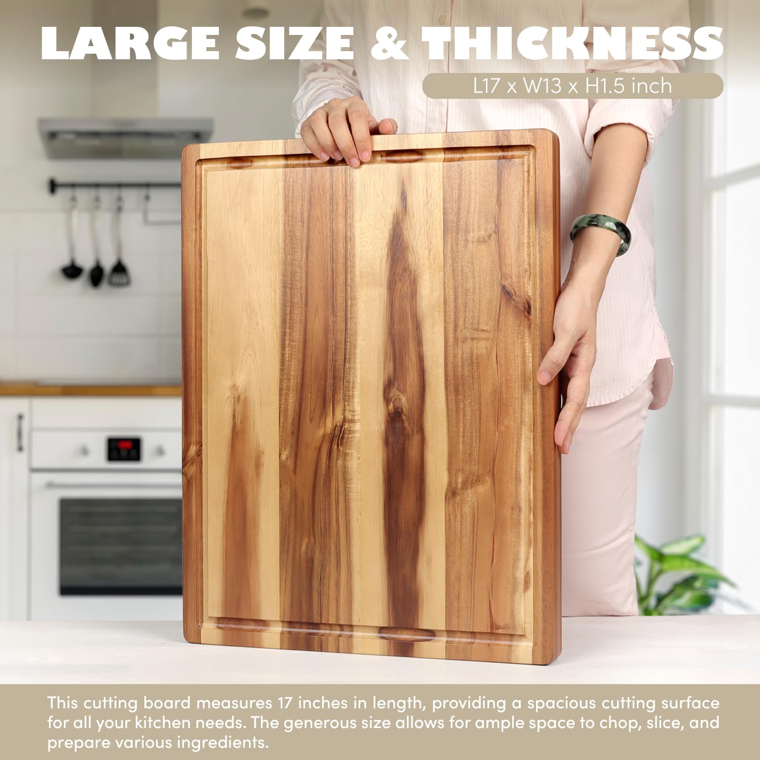 FANICHI board in kitchen lifestyle scene enhancing table presentation