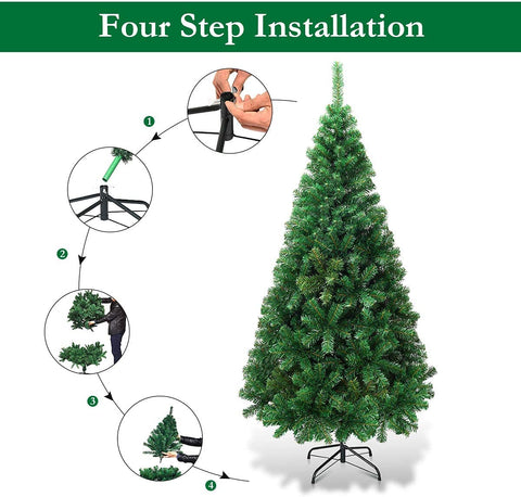 FANTASK tree in living room styled with ornaments to inspire holiday décor