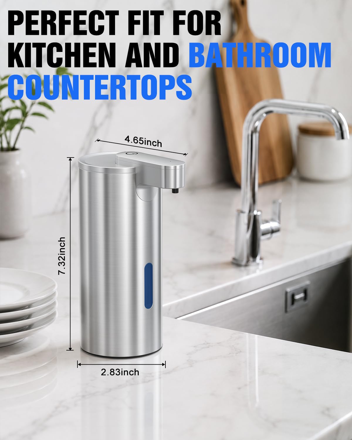 Fantictas bathroom lifestyle setup displays modern styling and space fit
