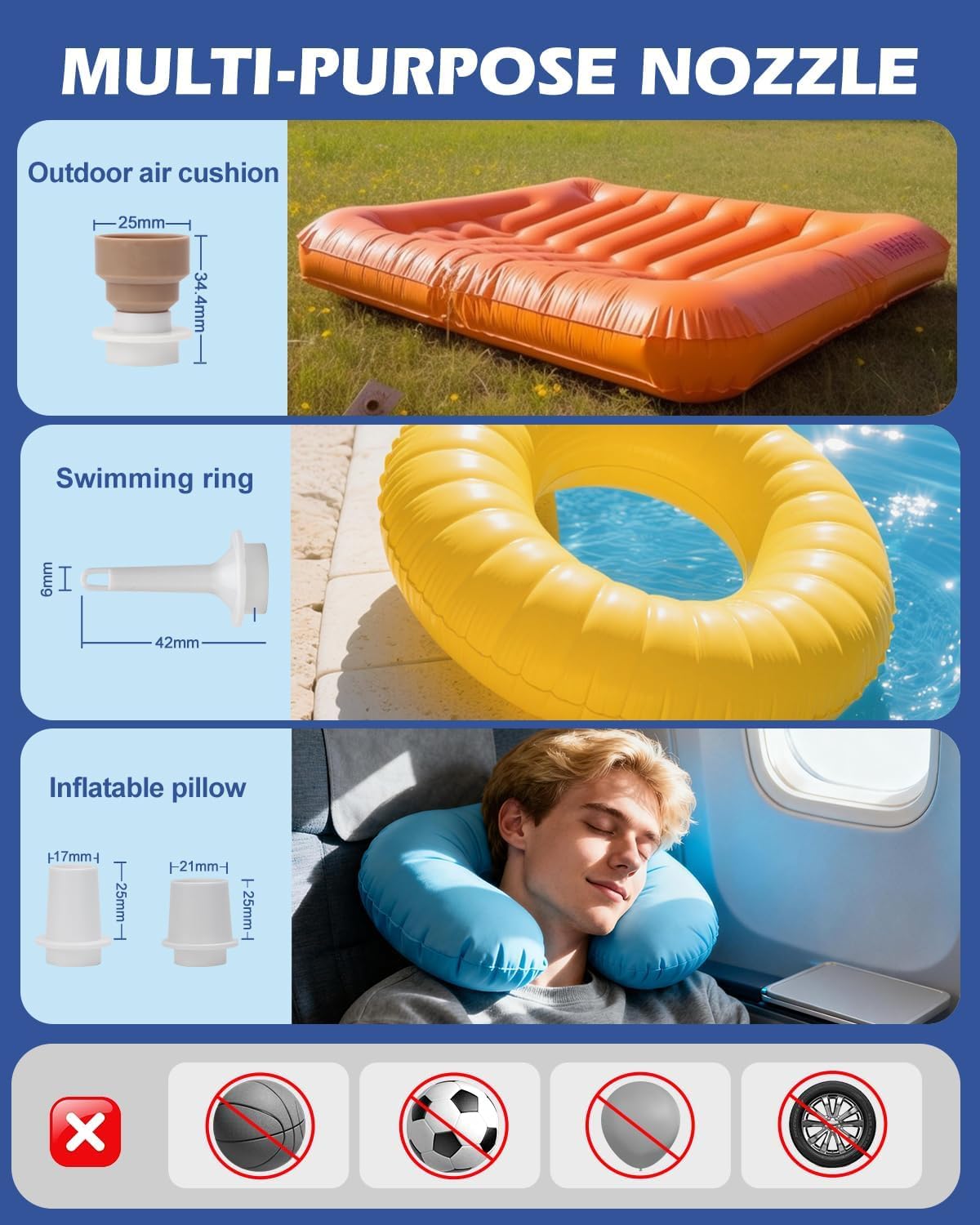 Fantictas vacuum bag storing camping blanket to save space