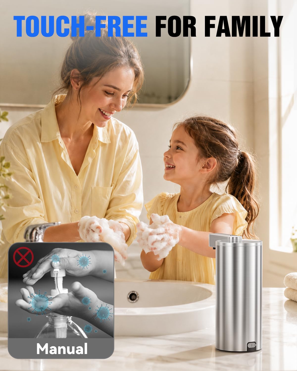 Fantictas stainless surface resisting fingerprints for easy maintenance benefit