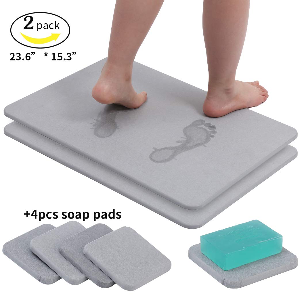 FanWayer mat next to ruler showing 60x39cm size for correct scale