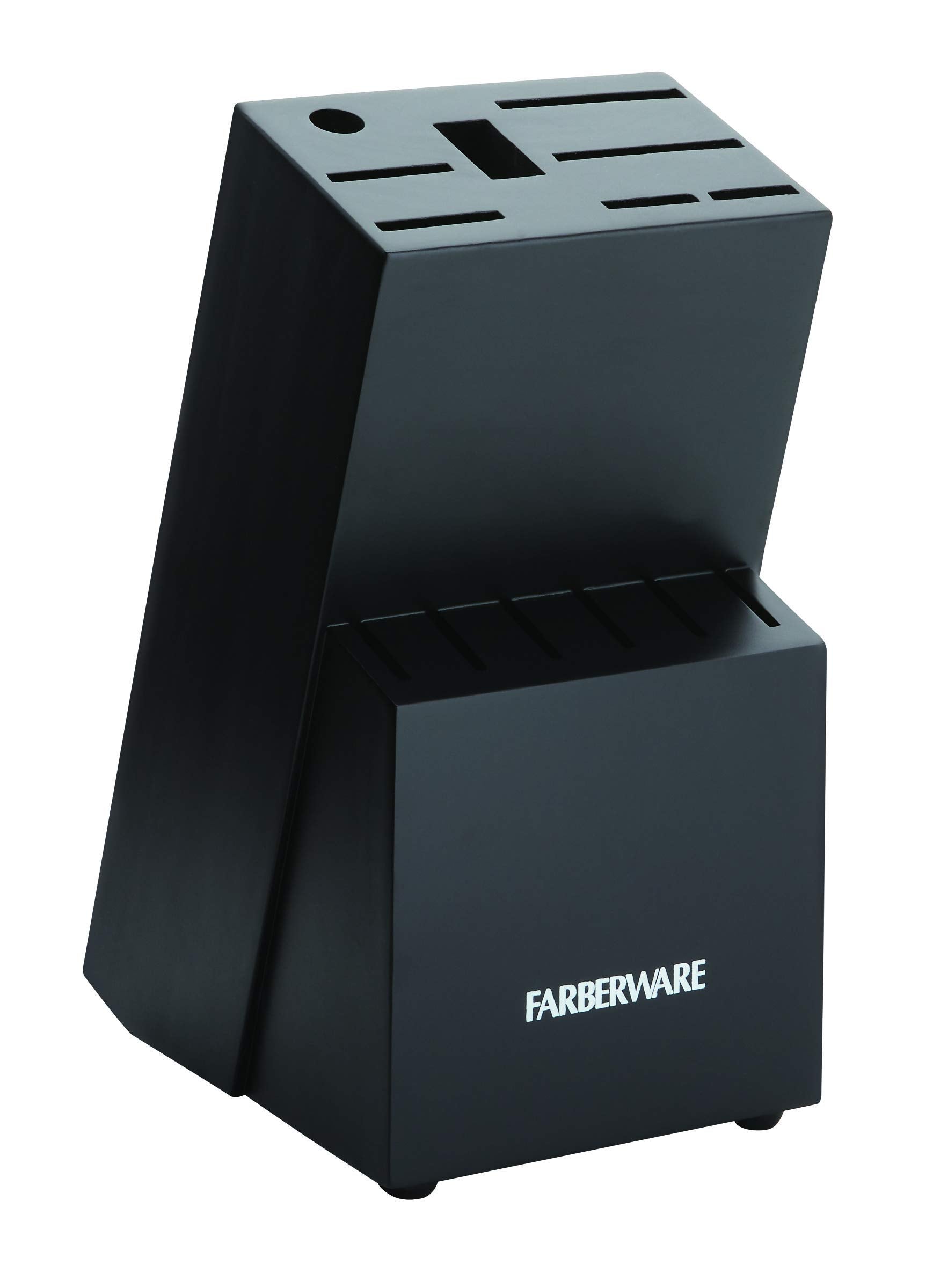 Farberware close-up of high-carbon stainless steel blade edge for precise cuts