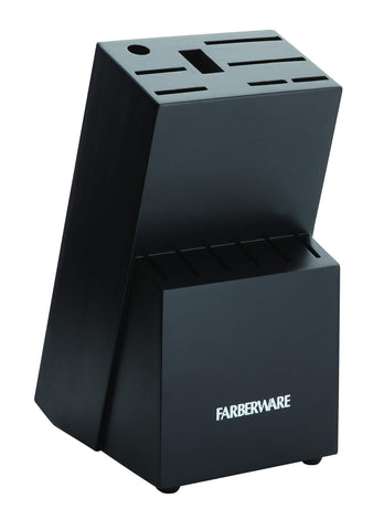 Farberware close-up of high-carbon stainless steel blade edge for precise cuts