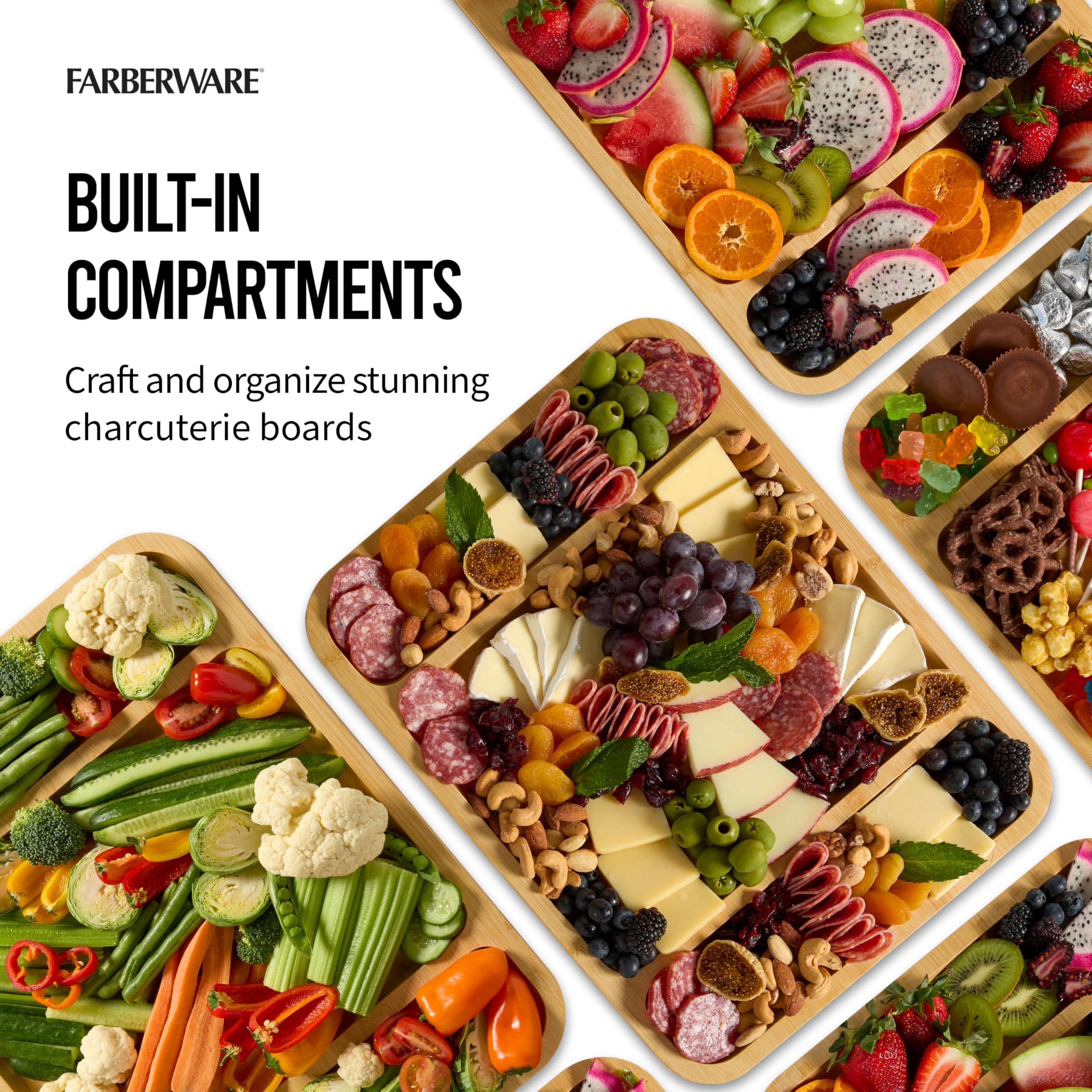 Farberware gift-wrapped board highlighting appeal as a wedding or housewarming present