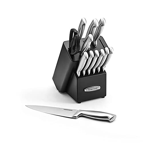 Farberware utility and paring knives displayed for small prep tasks and control