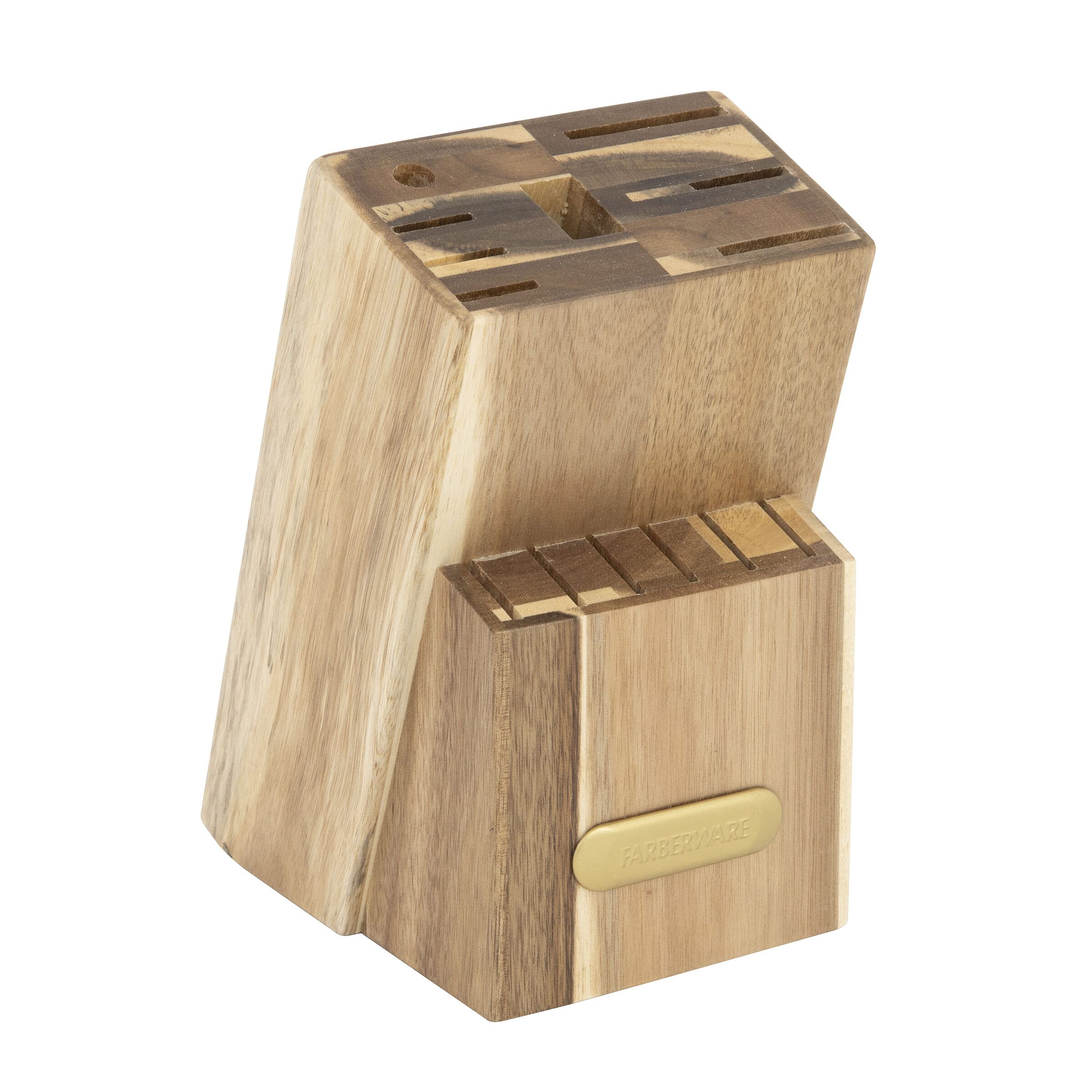 Farberware soft-grip handle texture highlighting ergonomic comfort and secure control