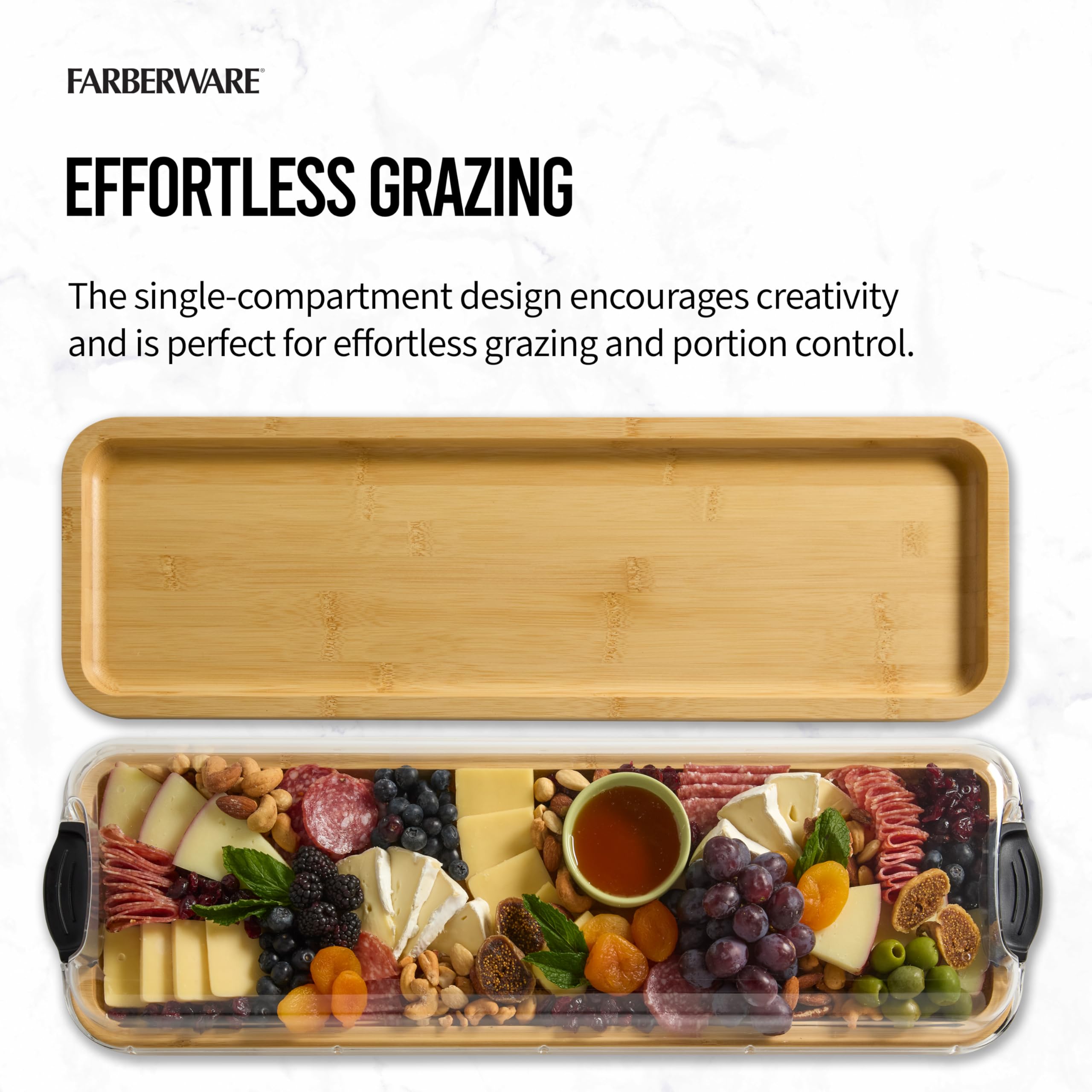 Farberware in use at a picnic highlighting portability and style