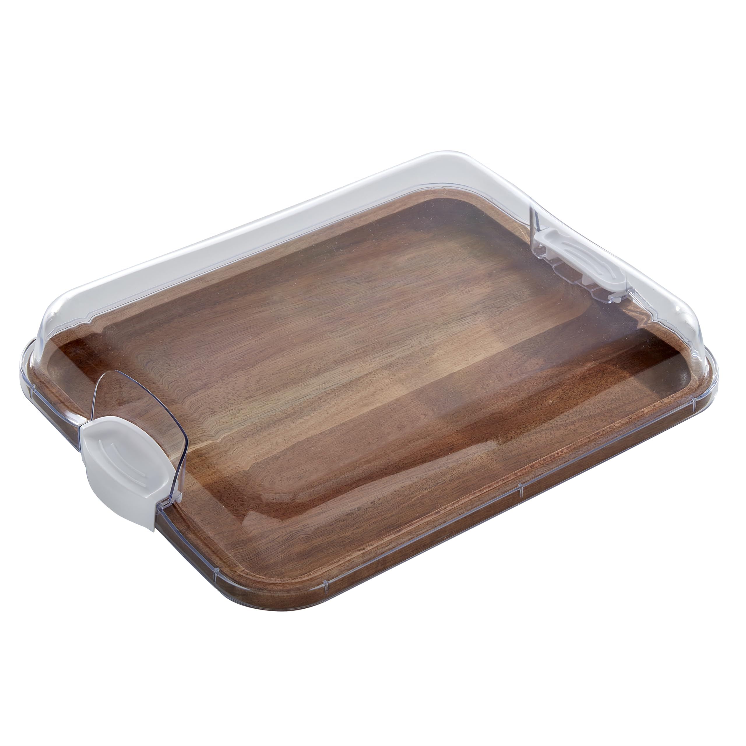Farberware closeup of acacia wood grain emphasizing durability and warm appearance