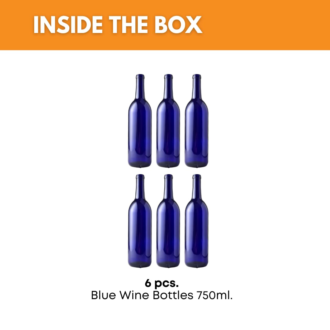 FastRack blue bottle side profile highlighting shape and stable flat bottom