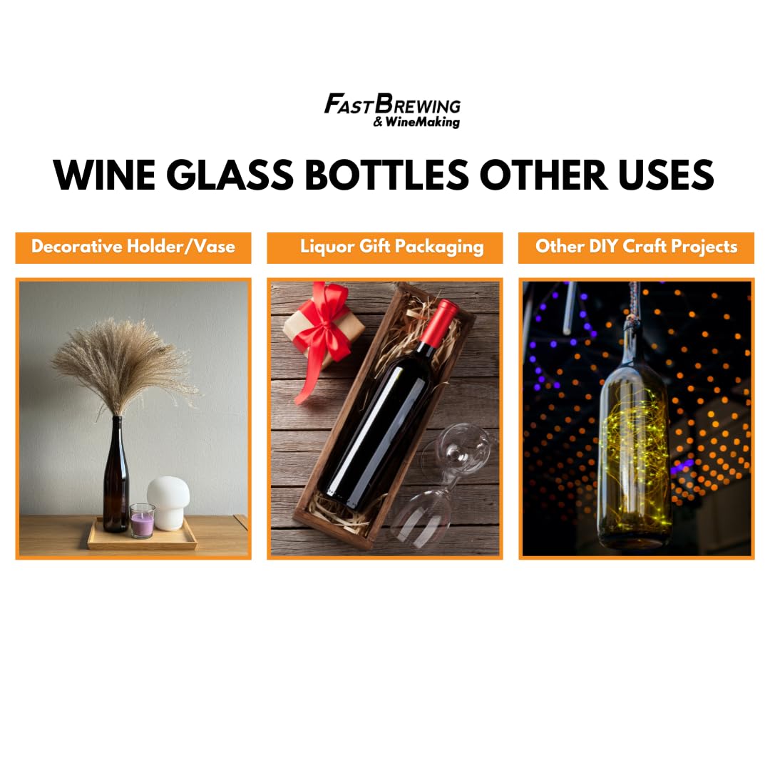 FastRack blue bottle used as vase showing decorative appeal and vibrant color
