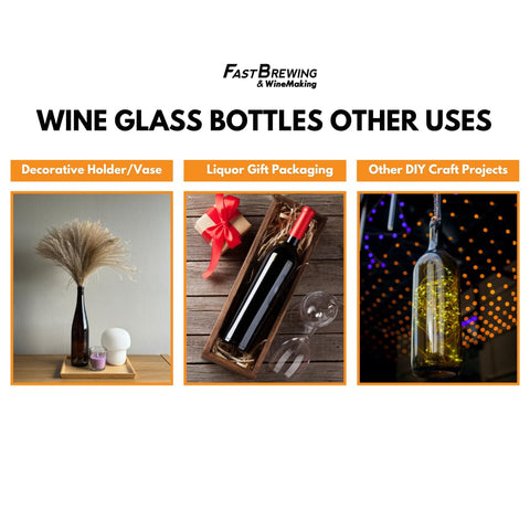 FastRack blue bottle used as vase showing decorative appeal and vibrant color