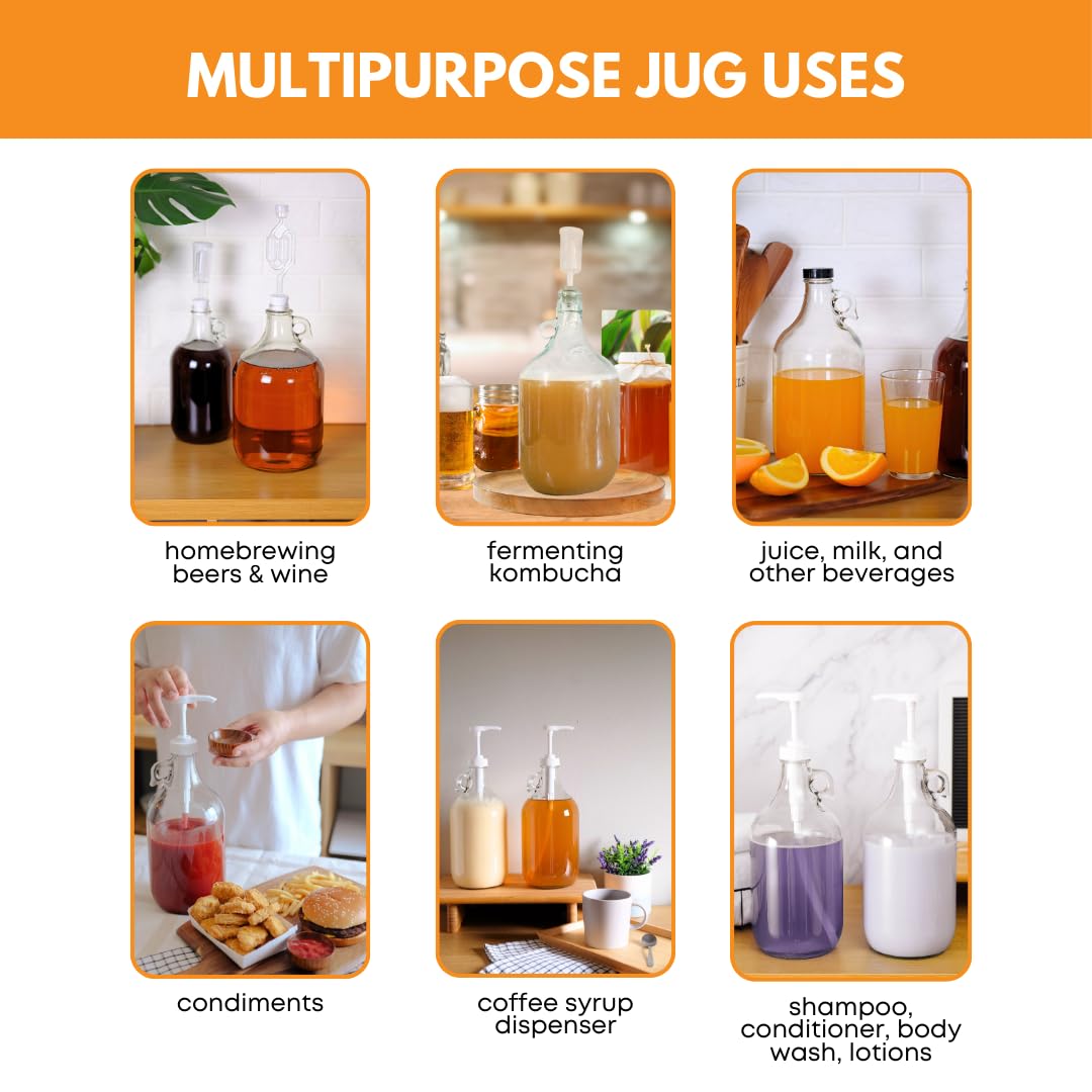 FastRack jugs arranged on kitchen shelf showing tidy pantry organization