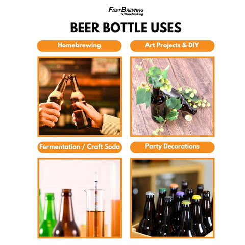FastRack lifestyle scene of homebrewer bottling showing practical use benefit
