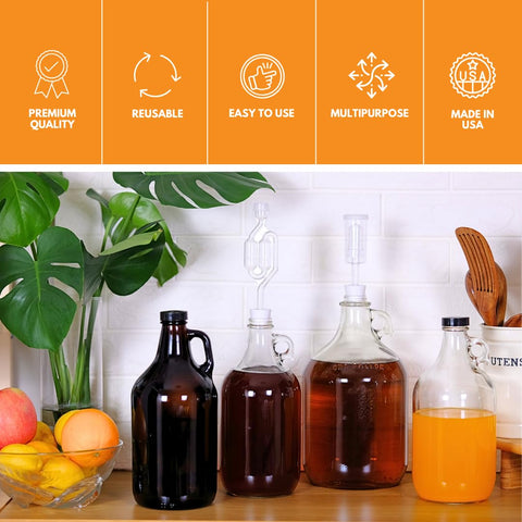 FastRack jug held by hand showing scale and 64oz capacity clarity