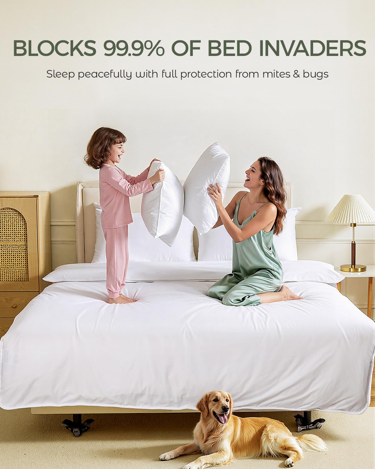 FAUNNA four-pack folded to show quantity and easy bedding replenishment